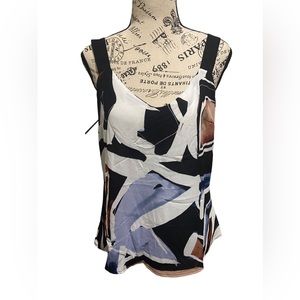 LeChateau Geometric Tank Top